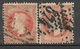 France  N°  31 Et 31b    Oblitérés  B/  TB Gros Chiffres     - 1863-1870 Napoléon III Lauré