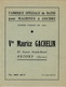 Antony Petit Catalogue (12x16) 6 Pages Fabrique Spéciale De Batis Pour Machine à Coudre Vve Maurice Gachelin - 1950 - ...