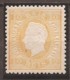 Portugal, 1870/6, # 37 Dent. 12 3/4, Tipo I, MH - Unused Stamps