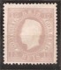 Portugal, 1870/6, # 38 J Dent. 13 1/2, Tipo I, MNG - Neufs