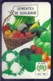 1988 Pocket Calendar Calandrier Calendario Portugal Frutas E Legumes Fruits And Vegetables Legumes Verduras - Grand Format : 1981-90