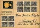 1955, Postkarte Mit 10-mal 1 Pfg. 5-Jahresplan II Ab LEIPZIG. Attraktives Stück - Storia Postale