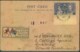 1941, Card From VALETTA To Penang, Straits Settlements With Egytina Censor - Malta