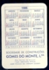 1986 Pocket Calendar Calandrier Calendario Portugal Pedreiras Obras Manutenção - Grand Format : 1981-90