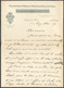 Illustrated Enveloppe (The Egyptian HOTELS Ltd) With Content SHEPHEARD'S HOTEL CAIRO Cancellation SHEPHEARD'S HOTEL CAIR - 1866-1914 Ägypten Khediva