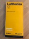 LUFTHANSA Flugplan Timetable 25 Mar  _  30 Jun 01 - Horaires