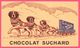 BUVARD Illustré - BLOTTING PAPER - SUCHARD - Milka - Chocolat - Attelage - Chien De Traineau - Kakao & Schokolade