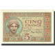 Billet, Madagascar, 5 Francs, 1937, KM:35, SPL - Madagascar