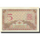 Billet, Madagascar, 5 Francs, 1937, KM:35, SPL - Madagascar