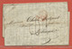 ARGENTINE LETTRE DE 1849 DE BUENOS AIRES POUR BORDEAUX FRANCE (PLI) - Prephilately