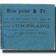 France, CLERMONT, 1 Franc, 1870, TTB - Bons & Nécessité