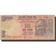 Billet, Inde, 10 Rupees, 2009, 2009, KM:95k, B+ - Inde