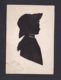 Silhouettes Silhouette Portrait Enfant Costume Breton Papier Decoupe Decoupage Bretagne G. Diny ( Ou Dinyz ?) - Silhouettes