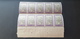 Madagascar Yvert 134** Bloc De 10 - Unused Stamps