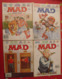 Delcampe - 16 N° De MAD De 1976-1981. Jack Richard, Don Martin, David Berg, Jaffee. En Anglais - Colecciones