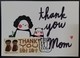 Sign Language Braille Stamps Inclusive Communication Hands 2018 Hong Kong Maximum Card THANK YOU Mom Mother Type G - Cartoline Maximum