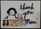 Sign Language Braille Stamps Inclusive Communication Hands 2018 Hong Kong Maximum Card THANK YOU Mom Mother Type G - Maximumkaarten