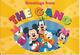 DISNEY - Mickey, Donald, Dingo, Minnie, Daisy, Goofy - 'Greetings From The Gang' (Disneyworld) - Disneyworld