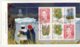 Grönland Mi# MH 4 Gestempelt - Queen Margrethe + Flora - Postzegelboekjes
