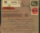 1920, Selbstbucher-Paketkarte Ab "GRAFRATH, 30.APR. 20" Mit MiF Bayern/Deutsches Reich - Covers & Documents