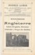 Excursion En Angleterre - Lacs Anglais, Ecosse, Irlande, Pays De Galles - 1901 - Programas