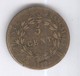 5 Centimes 1827 H Colonies Françaises - Andere & Zonder Classificatie