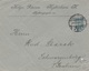 Dänemark Brief Perfins Firmenlochung  Holger Petersen Kjobenhavn 1897 - Storia Postale