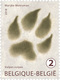 Blok 261** België 2018  In Het Spoor Van Wilde Dieren 4760/64** / Sur Les Traces Des Animaux Sauvages - 1961-2001