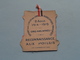 RECONNAISSANCE Aux POILUS 2 Aout 1914-1949 Cinq Ans Après ! > Insigne En Carton ( Voir / Zie Photo Pour Detail ) ! - 1914-18
