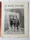 LE MONDE ILLUSTRE - ANNEE 1901 / Salon Automobile Et Cycles / Machine à écrire Pour Aveugles / Les Balkans - 1900 - 1949