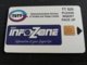 TRINIDAD & TOBAGO  $ 20,-  CHIPCARD !! INFOZONE  Fine Used Card  ** 681** - Trinidad En Tobago