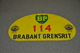 Rally Plaat-rallye Plaque Plastic: 27e Brabant-grensrit 1970 RAC-zuid BP - Rallye (Rally) Plates