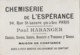 Commerce - Magasins - Chemiserie Haranger Paris Saint-Lazare - Madame Sans-gêne - Napoléon - Neipperg - Winkels