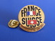 Pin's FFA France Suisse - Pulvershein 22 Juin 1969 - Drapeau - Larg 2.9 Cm (PE128) - Athlétisme