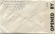 IRLANDE LETTRE CENSUREE DEPART RAILE CROSAN 7 APR 44 CO NA SAILLIMNE POUR LA GRANDE-BRETAGNE - Storia Postale