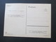 DDR 1960 Blanko Postkarte Michel Nr. 737 Waldtiere Sonderstempel Berlin Pankow XIII Internationale Friedensfahrt - Briefe U. Dokumente