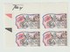Delcampe - FRANCE - N°2564/2569 - PERSONNAGES CELEBRES DE LA REVOLUTION - 6 BLOCS DE 4 - SIGNES FORGET - Unused Stamps