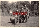 PHOTO 10 X 7 Cms-MOTO-MOCYCLETTE-SIDE-CAR-Guerre-39/45 Krieg Soldaten-Soldat-Tenue-Uniforme Casque WW2-Emmendingen Foto - Véhicules