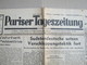 Pariser Tageszeitung, 1938. - Newspaper : Judaica, Jewish, Palastina Chronik, Keren Hajessod Konferenz ... - Judaísmo