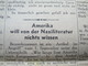 Delcampe - Pariser Tageszeitung, 1938. - Newspaper : Judaica, Jewish, Hitler, Deutschen, Italien, England, Amerika ... - Militär & Polizei