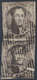 Médaillon - 10ctm En Paire Verticale Touchée, Obl Partielle + Pli Accordéon X2 - 1849-1865 Médaillons (Autres)