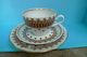 Old VTG USSR Soviet Latvia RIGA RPR Cup Saucer Plate Set Porcelain Ornament Mark - Autres & Non Classés