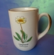 VTG Scandinavian Pottery Ceramic MUG Cup LAPPLAND FJALLSIPPA Flower Pattern - Other & Unclassified