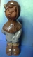 Vintage Scandinavian Pottery Sweden Souvenir Svensk Child Girl Figurine Ceramic - Other & Unclassified