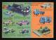 OLD 1962 ORIGINAL CORGI TOYS LEAFLET CATALOG PORTUGUESE EDITION - Corgi Toys