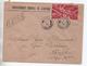 1947 - ENVELOPPE De BANGUI (OUBANGUI CHARI) Pour NICE - AEF - Brieven En Documenten