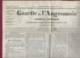 240320B - ANGOULEME 1849 JOURNAL N° 1 GAZETTE DE L'ANGOUMOIS Politique Agriculture Littérature Annonce - 1800 - 1849