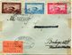 ROUMANIE LETTRE AVEC ETIQUETTE " ROMANIA POSTA AERIANA POSTE AERIENNE " DEPART BUCURESTI 17 OCT 928 PAR AVION POUR LA... - Storia Postale