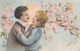 CPA 1911 - Illustrateur-  Couple Sous Un Arbre En Fleurs - Nid Oiseaux (lot Pat 103/03) - Couples