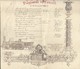 Banquet à J. Urban Direct Gén Du Grand Central Belge (chemins De Fer) 1889 Programme Du Concert Illustré Train 24X34cm - Menus